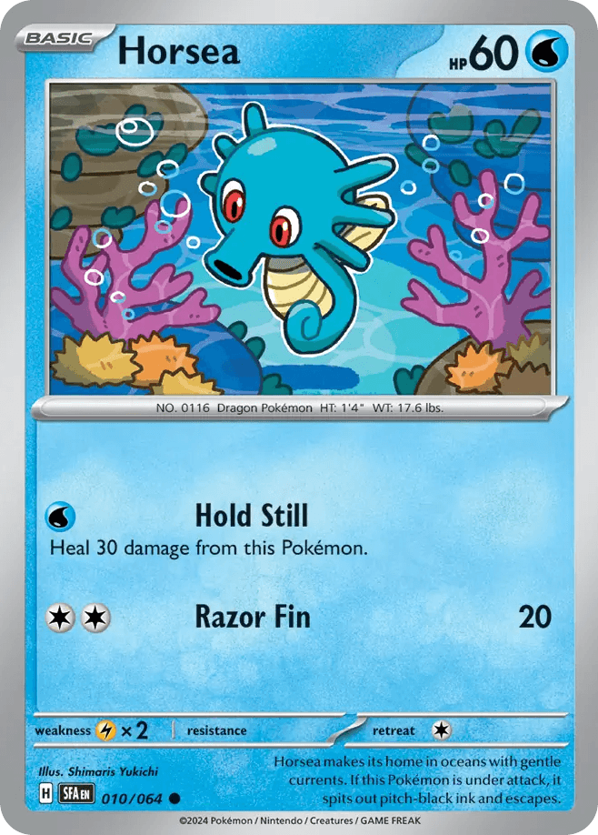 Horsea · Reverse Holofoil