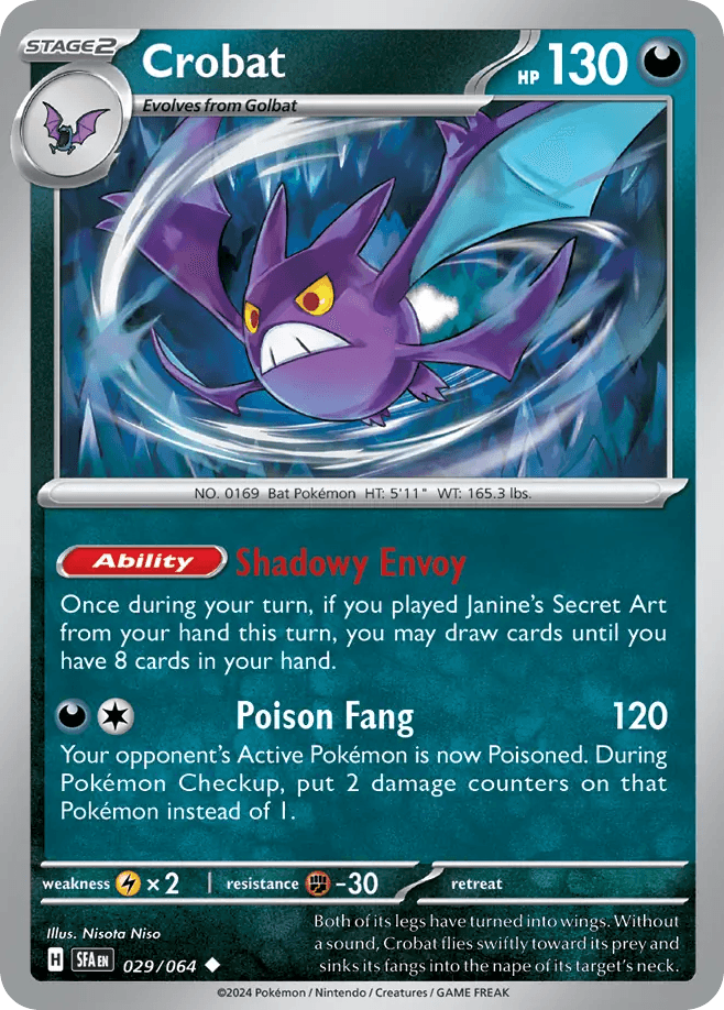Crobat · Reverse Holofoil