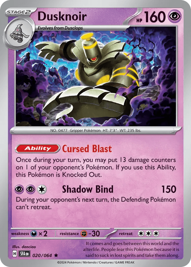 Dusknoir · Holofoil